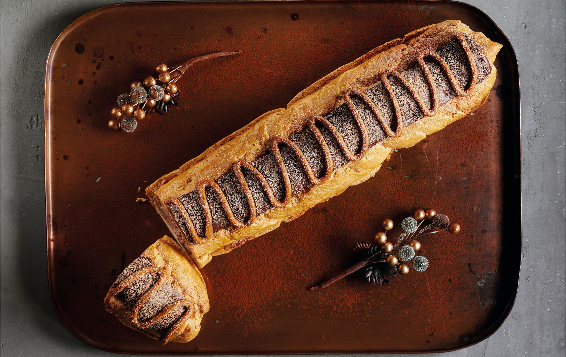 giant chocolate eclair from asda