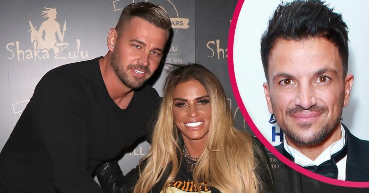 katie price and peter andre carl woods