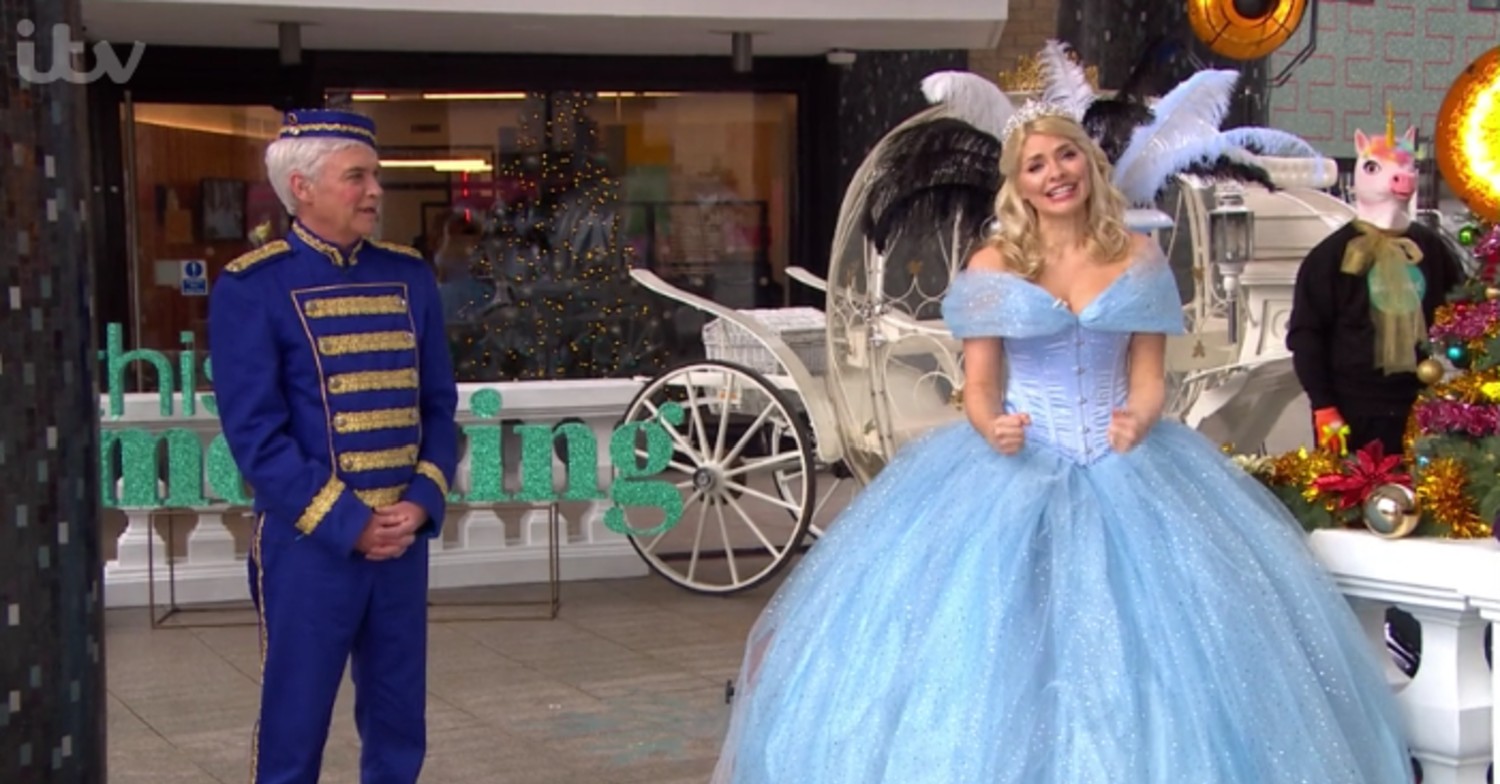 Holly Willoughby on This Morning panto