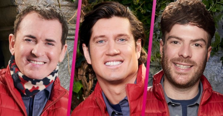 I'm A Celebrity Shane Richie Vernon Kay Jordan North road trip show