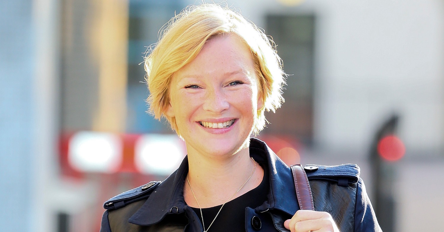 Gavin and Stacey star Joanna Page smiling