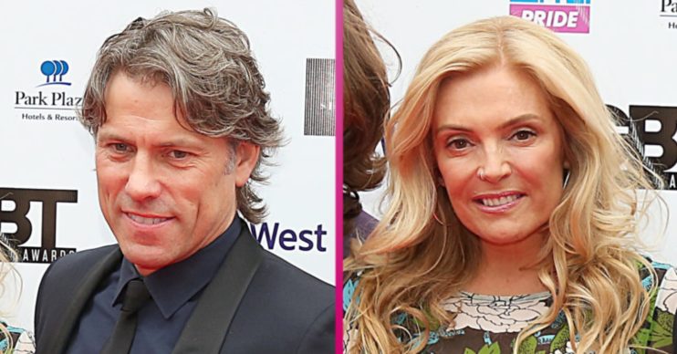 John Bishop and wife Melanie