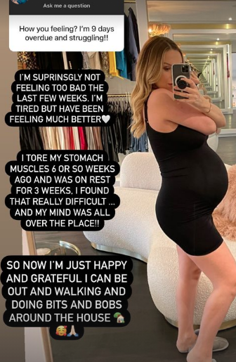 Kate Ferdinand, who is expecting a baby, opening up on her pregnancy on Instagram 