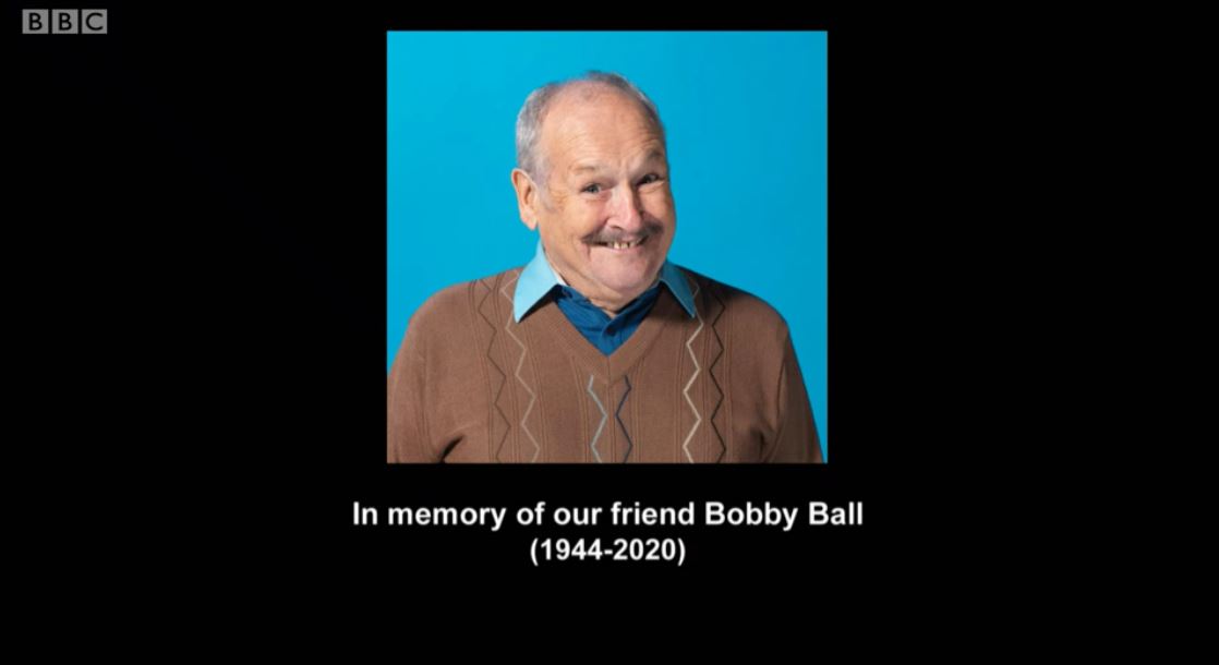 A tribute to Bobby Ball in Not Going Out