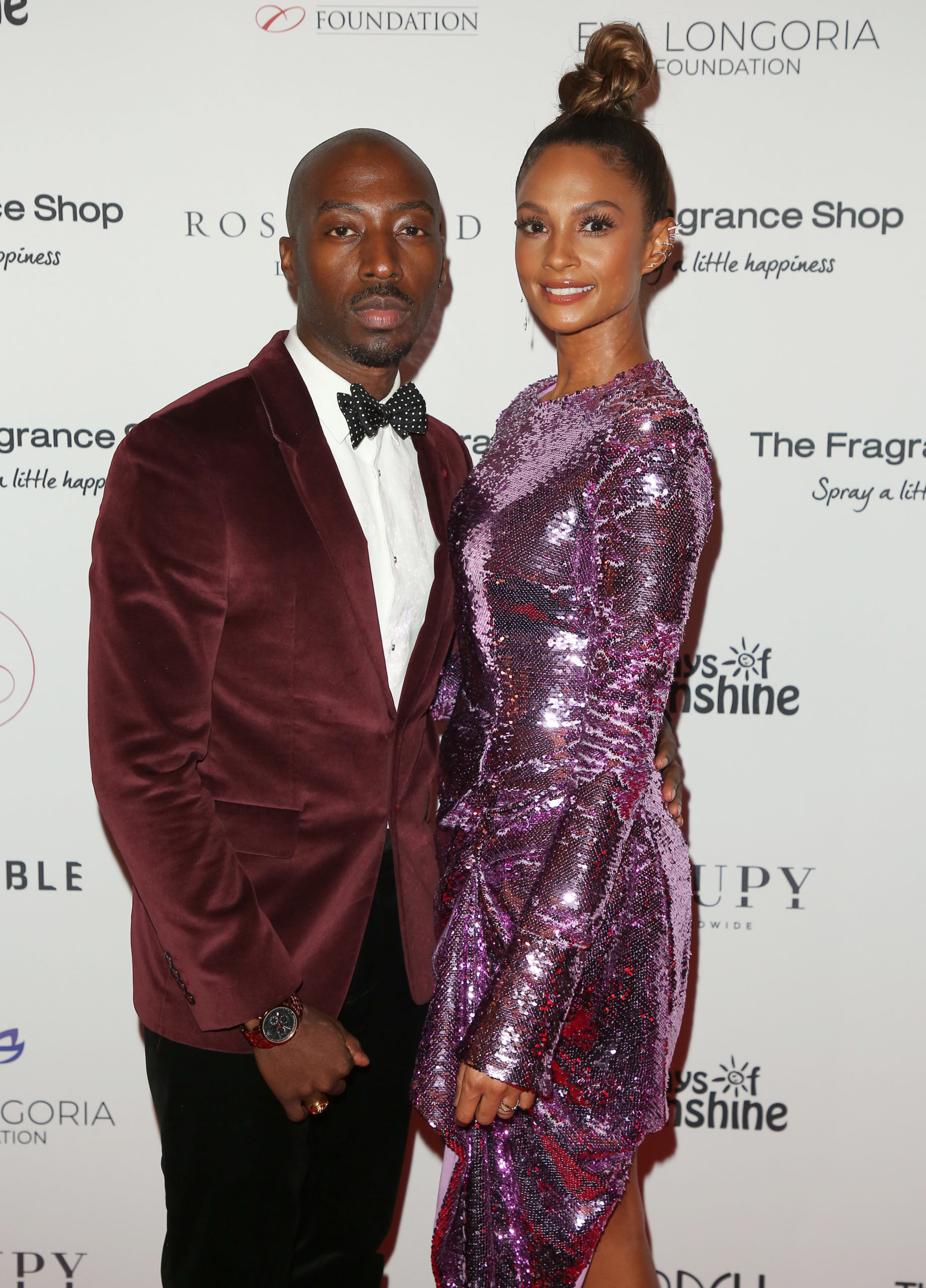 Alesha Dixon and her husband