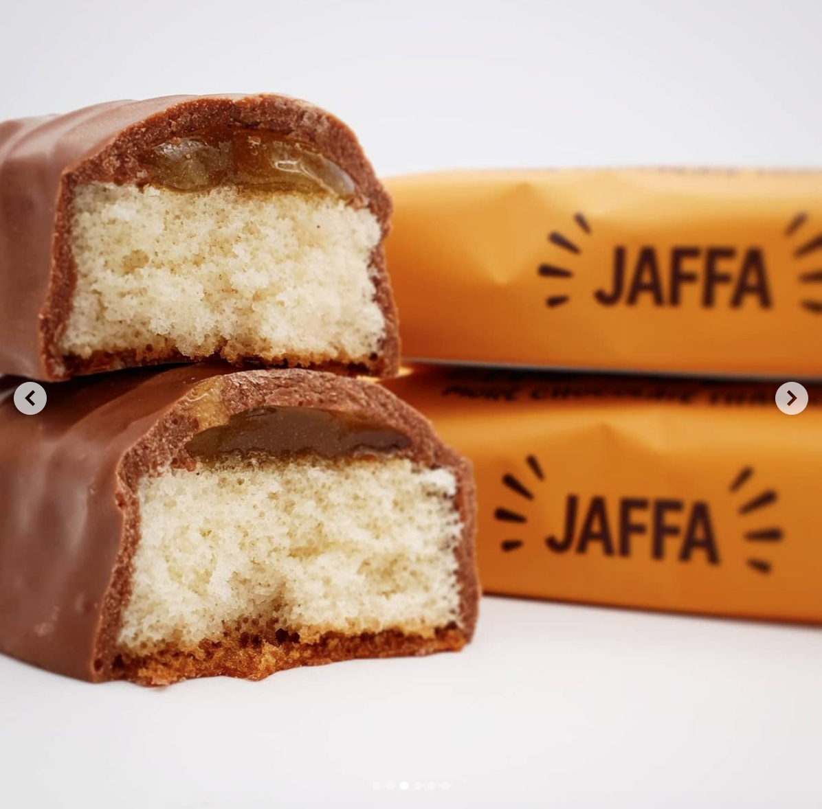 M&S Jaffa cake bars