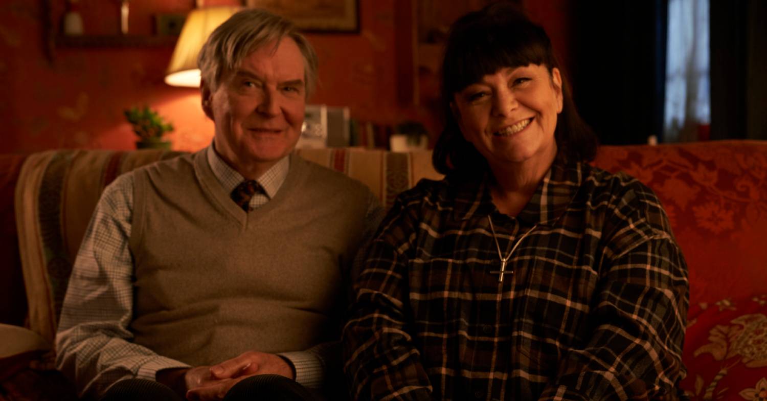 James Fleet and Dawn French in The Vicar of Dibley