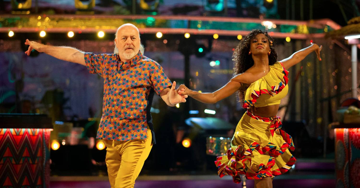 Bill Bailey and Oti Mabuse are in the Strictly Come Dancing final