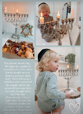 Stacey Solomon accused of breaking lockdown rules during celebrating Hanukkah