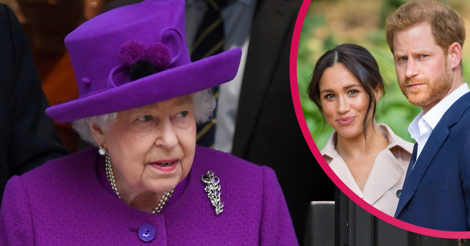 The Queen the Royal Family Harry and Meghan