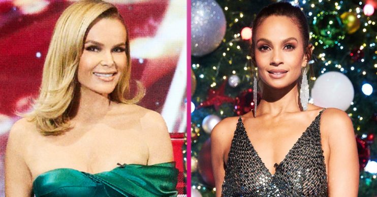 alesha dixon amanda holden BGT christmas special 2020