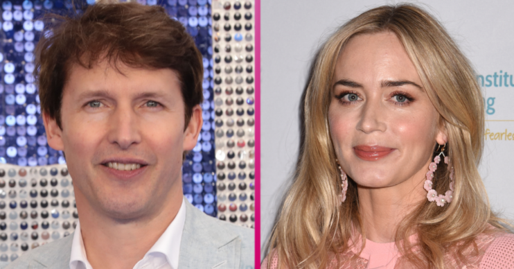 Is Emily Blunt related to James Blunt?