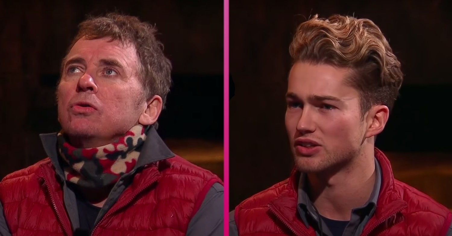 Shane Richie and AJ Pritchard clashed on IAC
