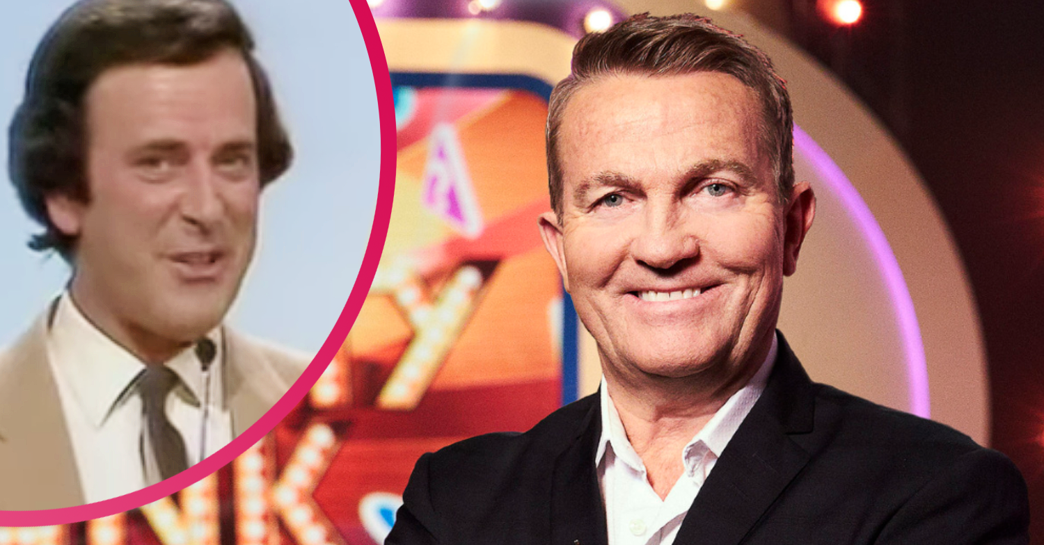 Bradley Walsh on Blankety Blank but who were the hosts before him