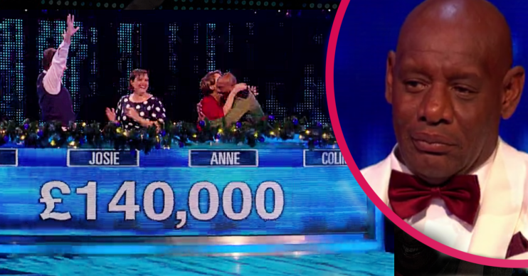 The panel won 140k on The Chase Christmas special