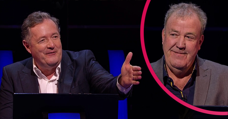 Jeremy Clarkson and Piers Morgan on Who Wants To Be A Millionaire