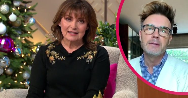 Gary Barlow mocked over 'ridiculous' lockdown hair during appearance on Lorraine