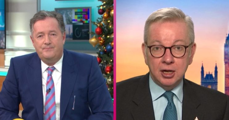 Good Morning Britain viewers divided as ‘defensive’ Piers Morgan ‘rips into’ MP Michael Gove