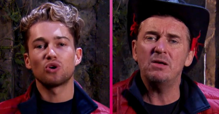 I'm a Celebrity AJ Pritchard and Shane Richie