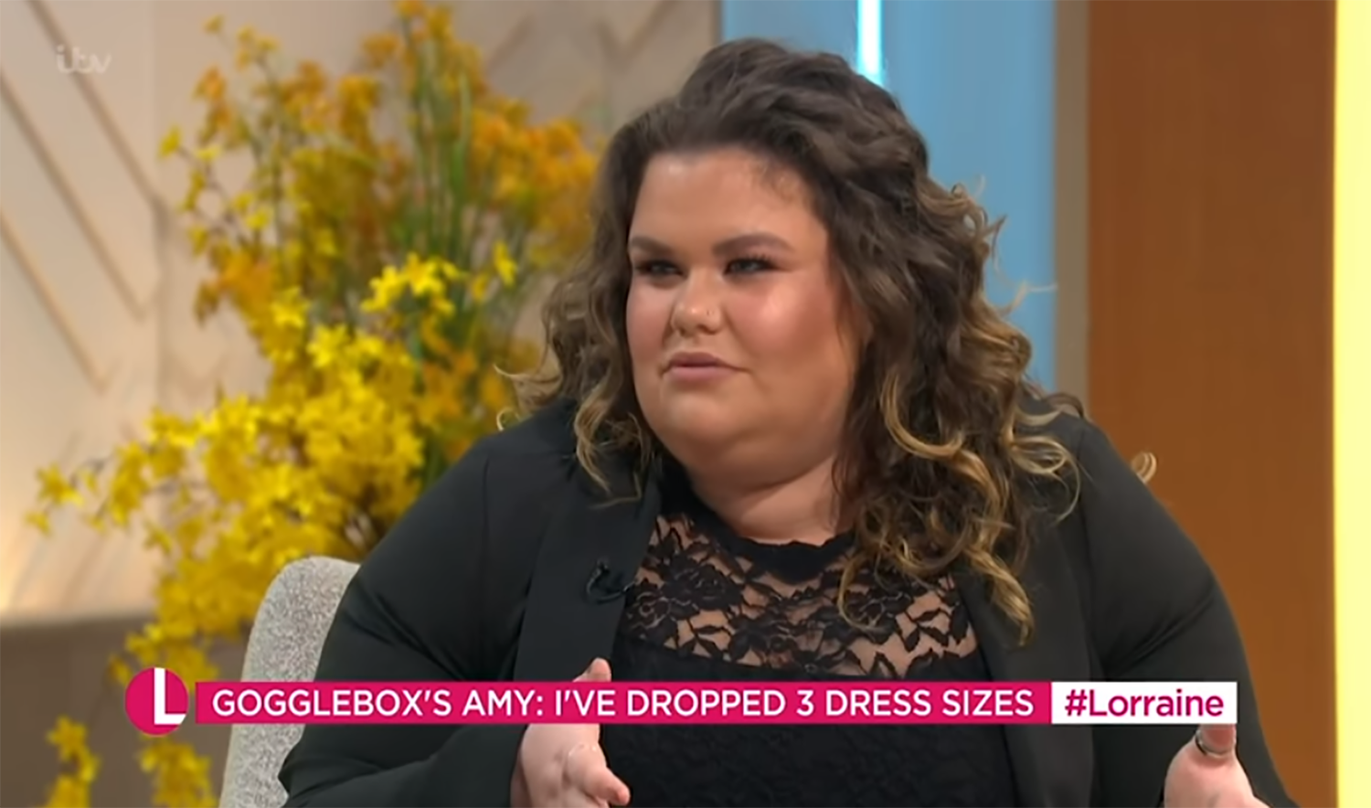 Amy Tapper on Lorraine