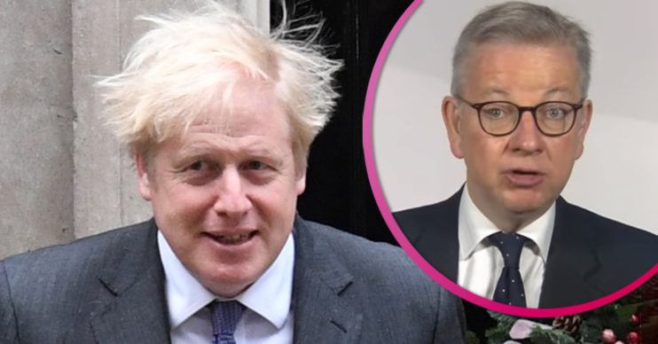 Boris Johnson and Michael Gove - schools in January