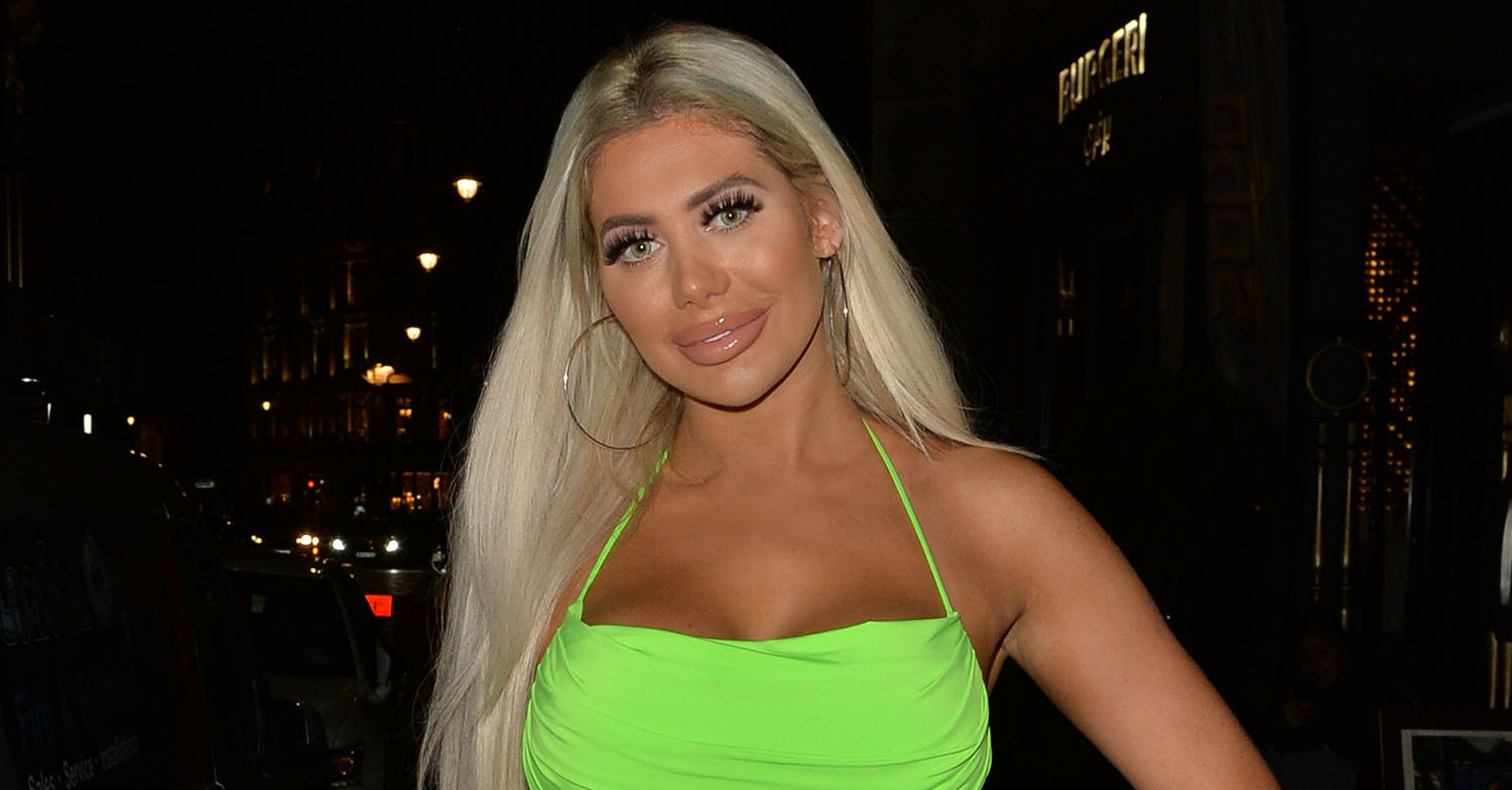 chloe ferry from geordie shore, who has grown close to Wayne lineker