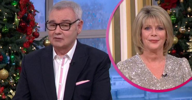 Eamonn Holmes and Ruth Langsford leaving this Morning