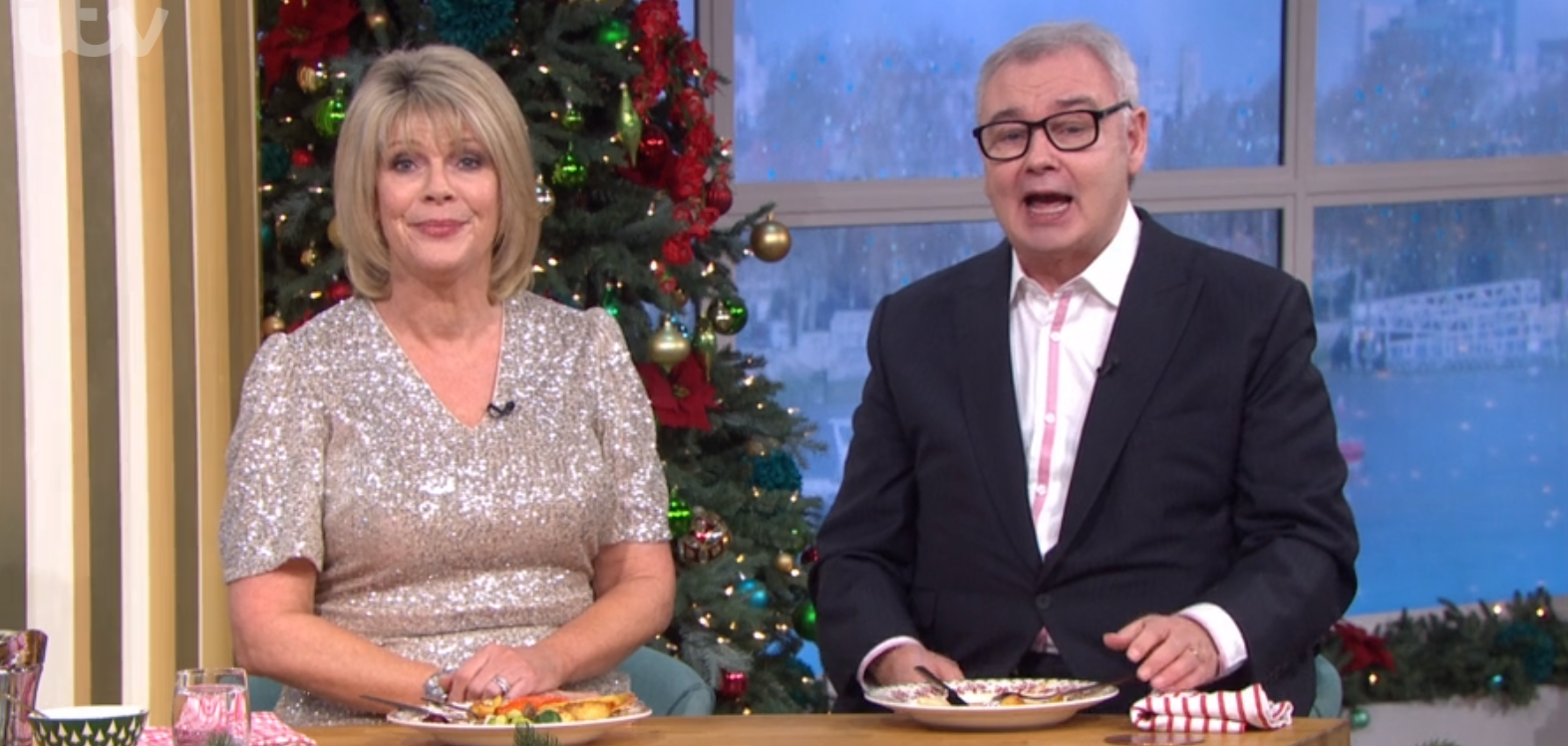 Ruth Langsford and Eamonn Holmes on This Morning