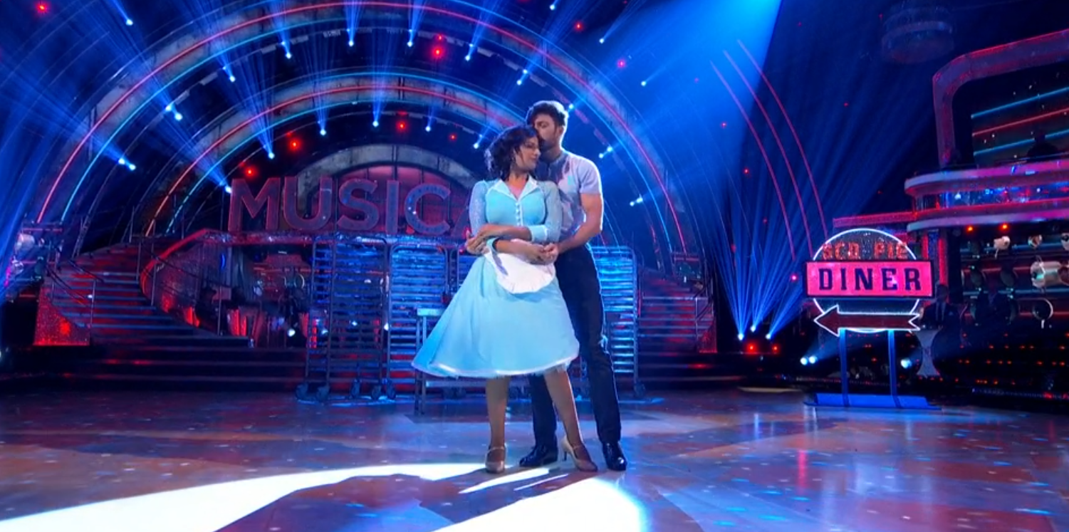 Ranvir Singh and Giovanni Pernice on Strictly