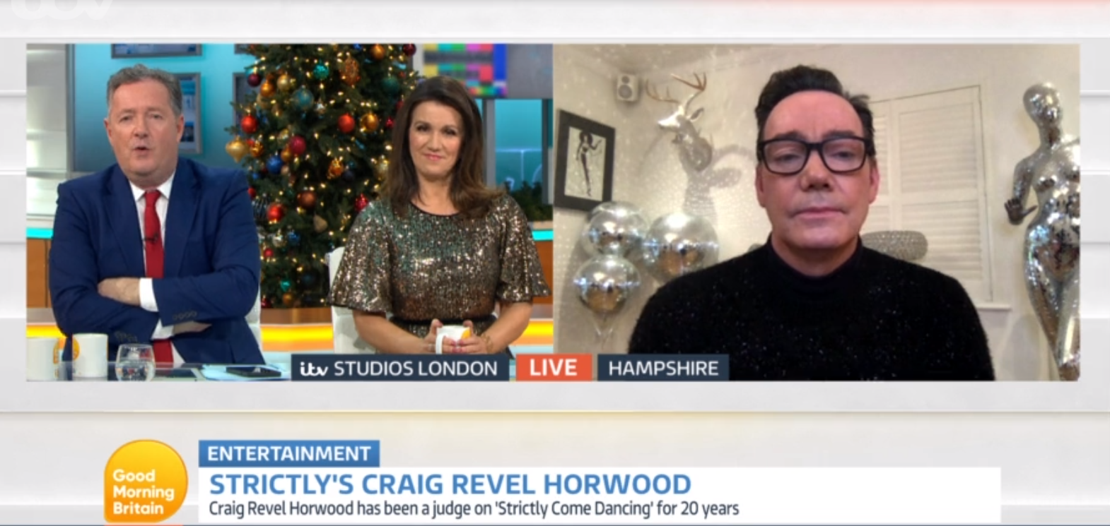 Craig Revel Horwood speaks about Ranvir Singh on Strictly on GMB