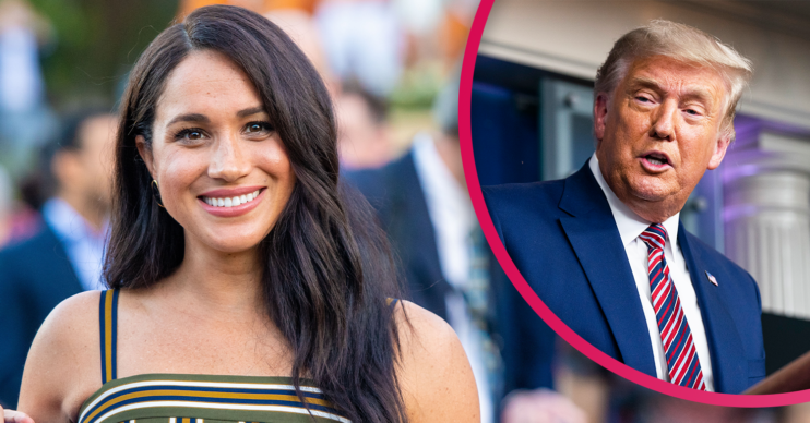 Meghan Markle and Donald Trump