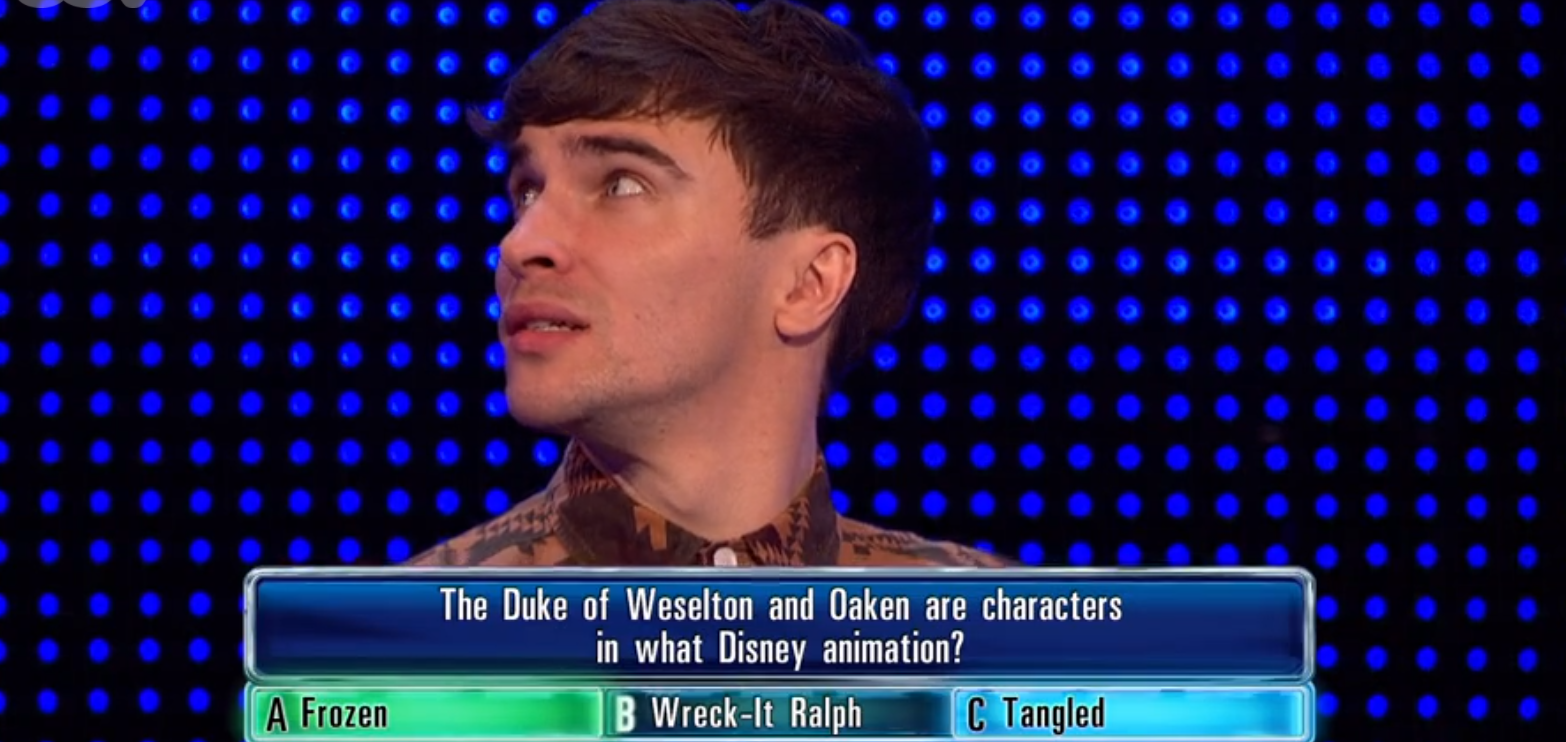 Josh on The Chase