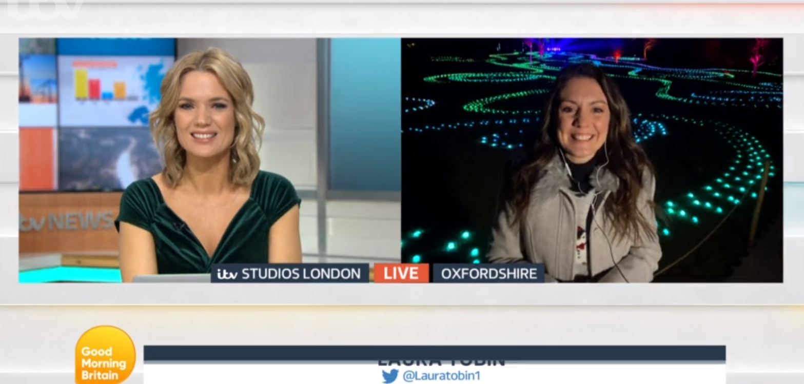 Laura Tobin on GMB