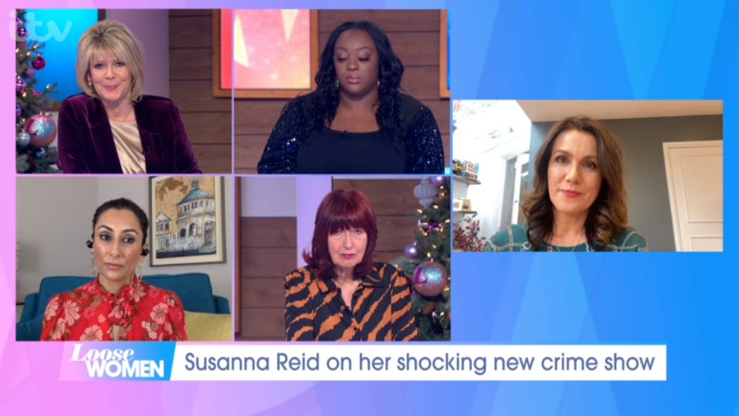 Susanna Reid speaking about her death row documentary on Loose Women