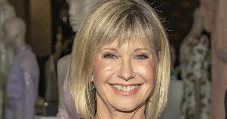 olivia newton-john smiling