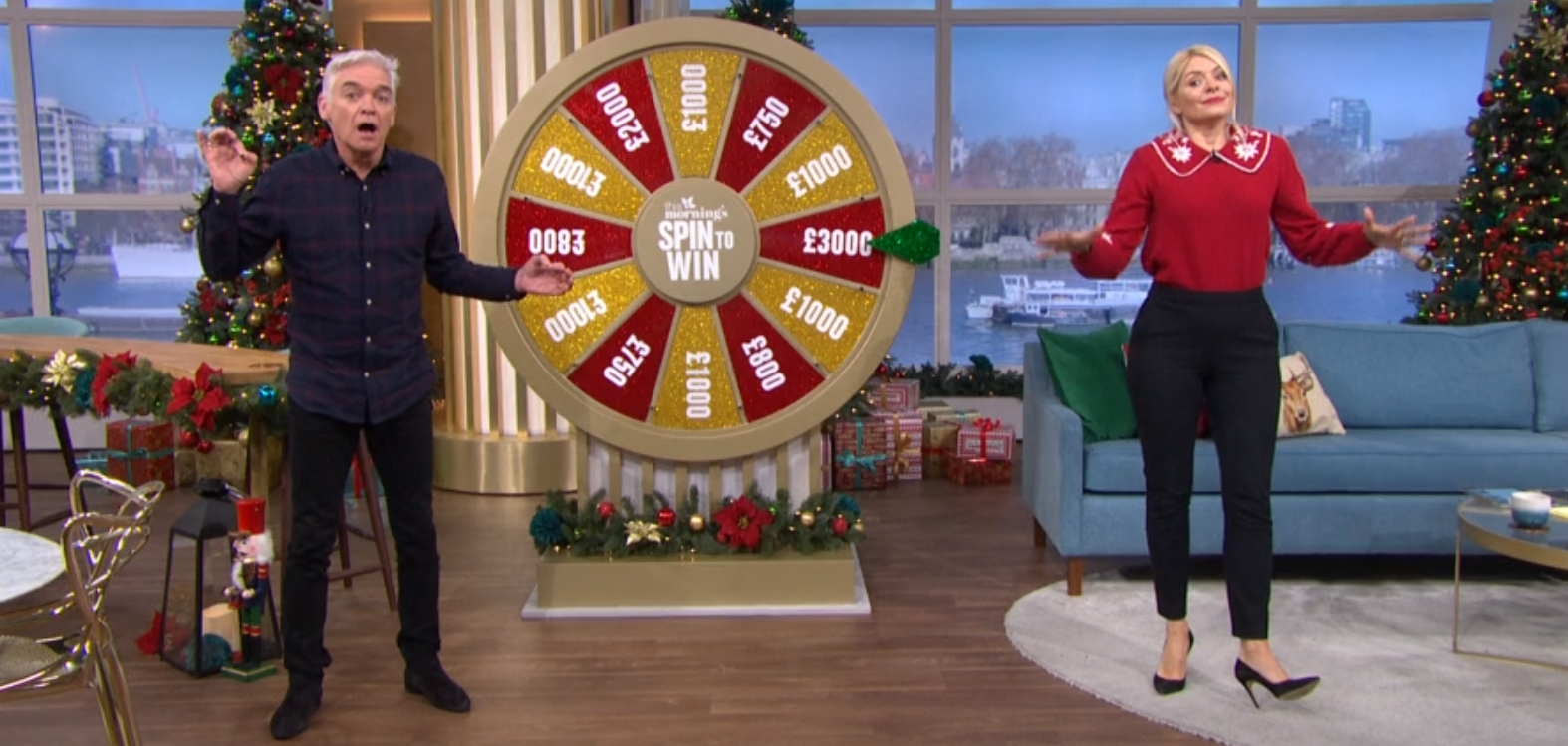 This Morning Spin to Win segment
