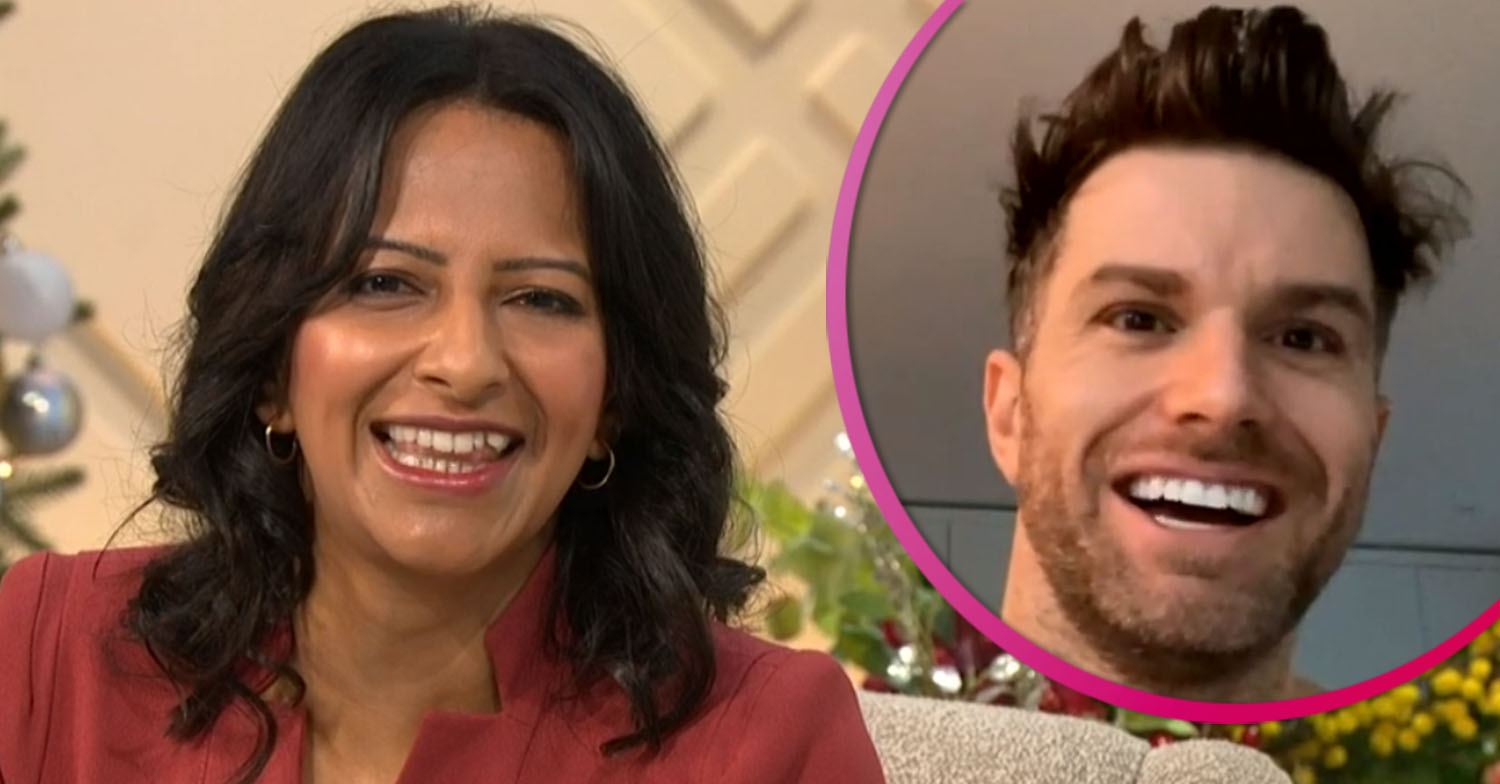 Ranvir Singh flirts with Joel Dommett on Lorraine