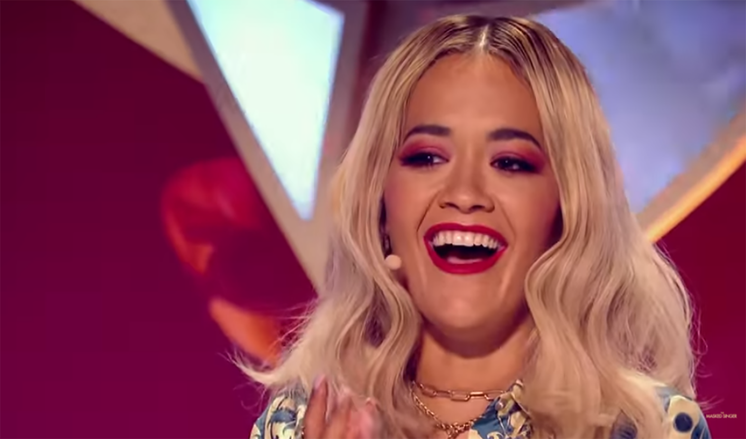 Rita Ora on the Masked Singer
