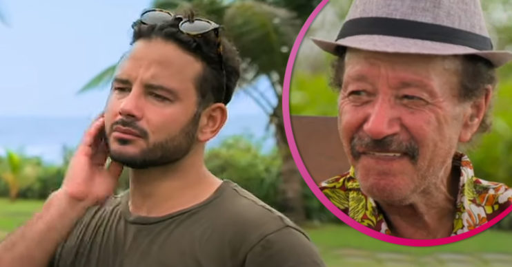 Ryan Thomas and his dad Dougie James