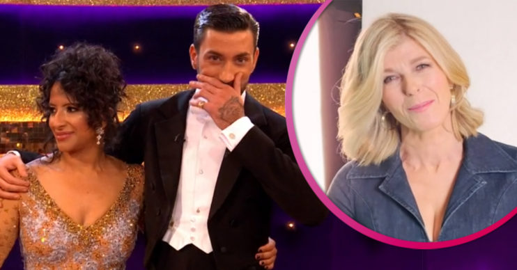 Ranvir Singh and Kate Garraway on Strictly Come Dancing