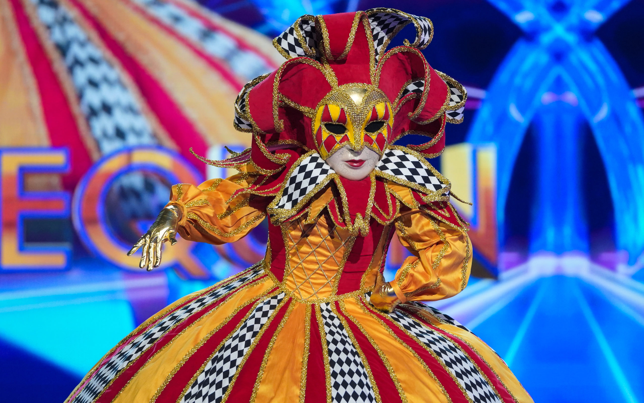 Masked Singer Harlequin