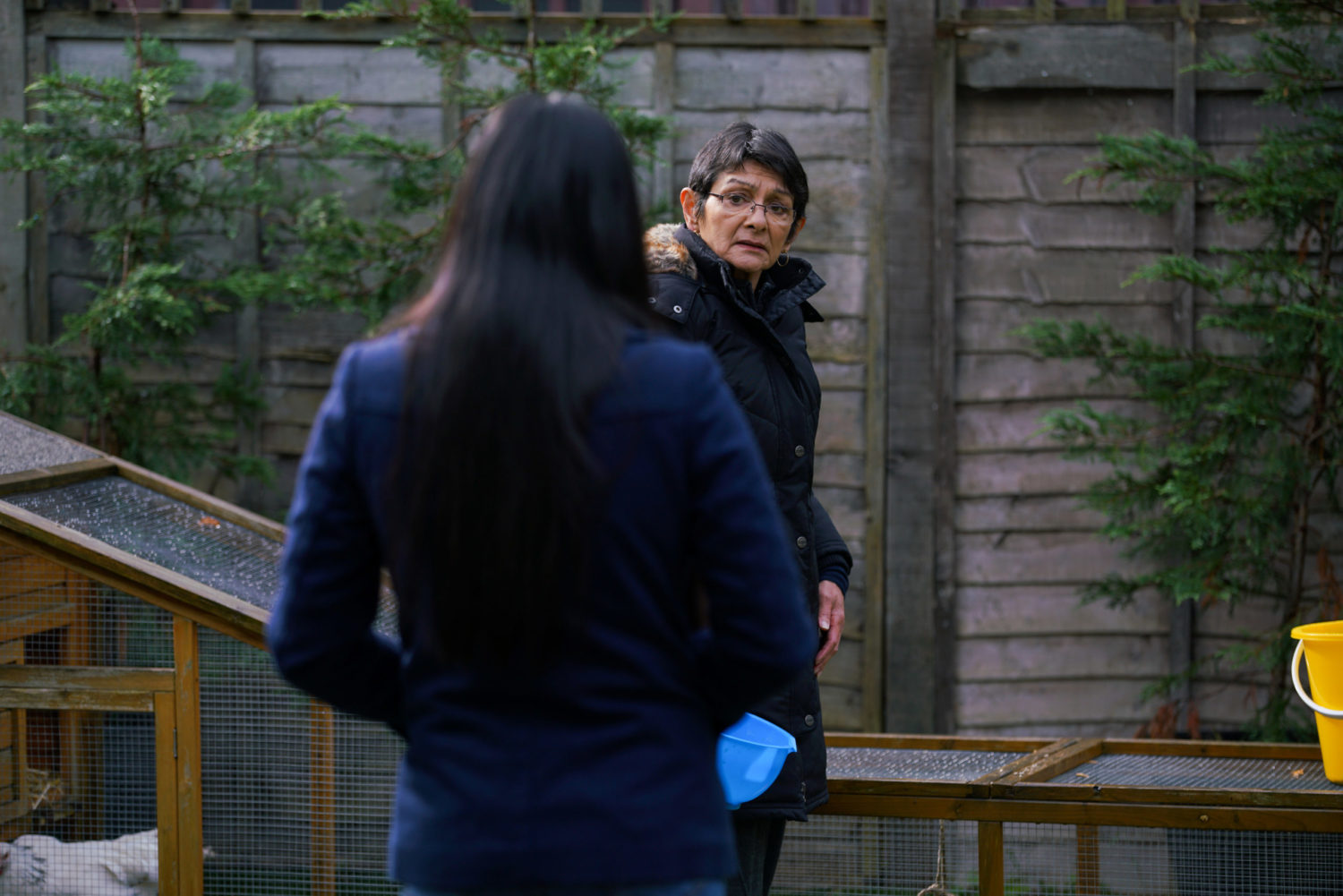 Yasmeen asserts that until she's seen the colour of Ray's money, she's going nowhere in Coronation Street