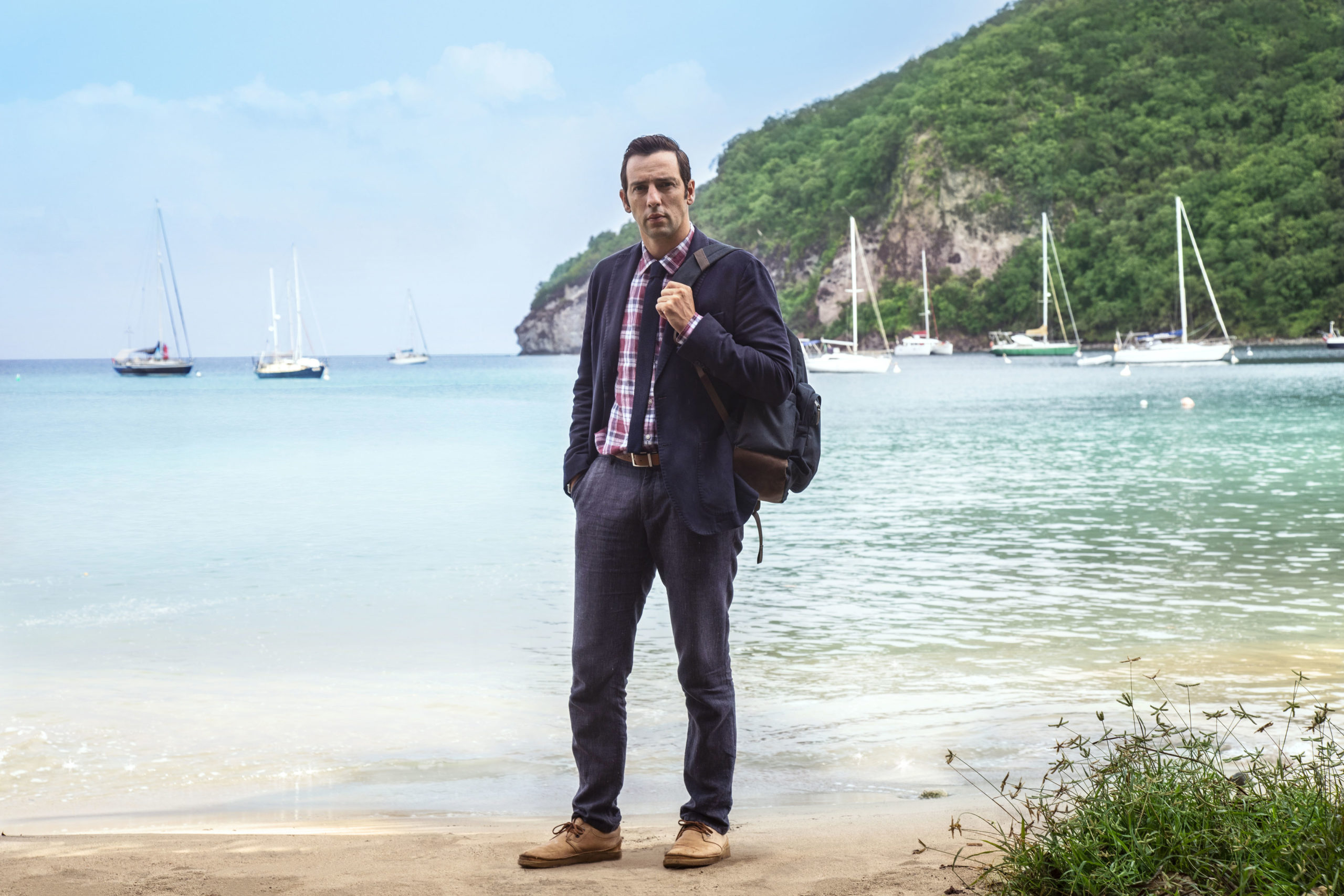 Ralf Little in Death in Paradise