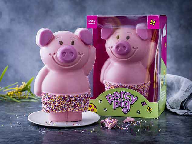Percy pig Easter egg
