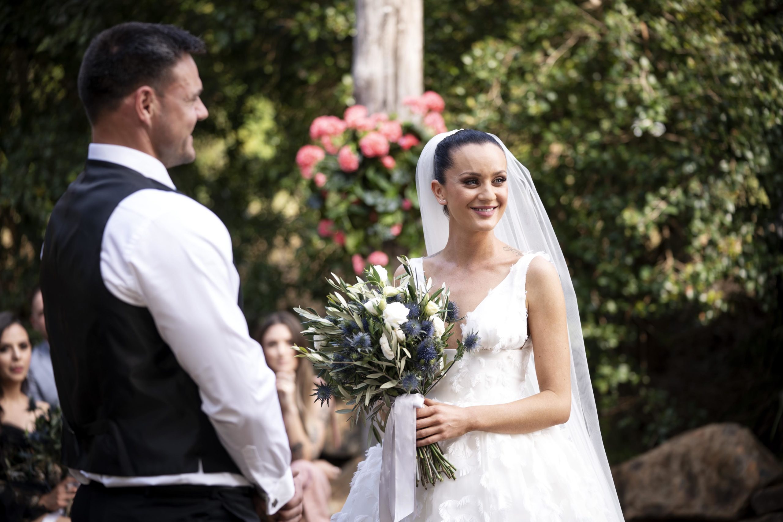 Ines and Bronson on Married At First Sight Australia