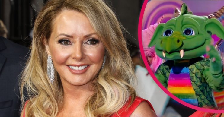 Carol Vorderman Dragon The Masked Singer