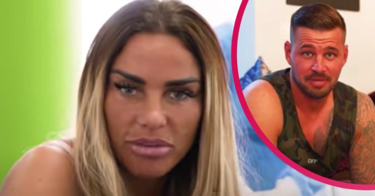 carl woods and katie price sober