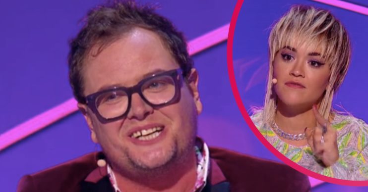 rita ora and alan carr on the masked singer uk