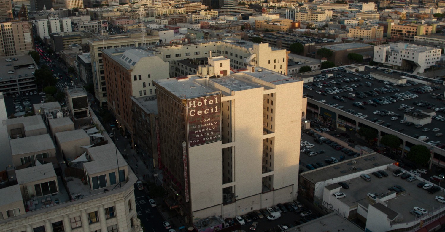 Cecil Hotel in Downtown Los Angeles