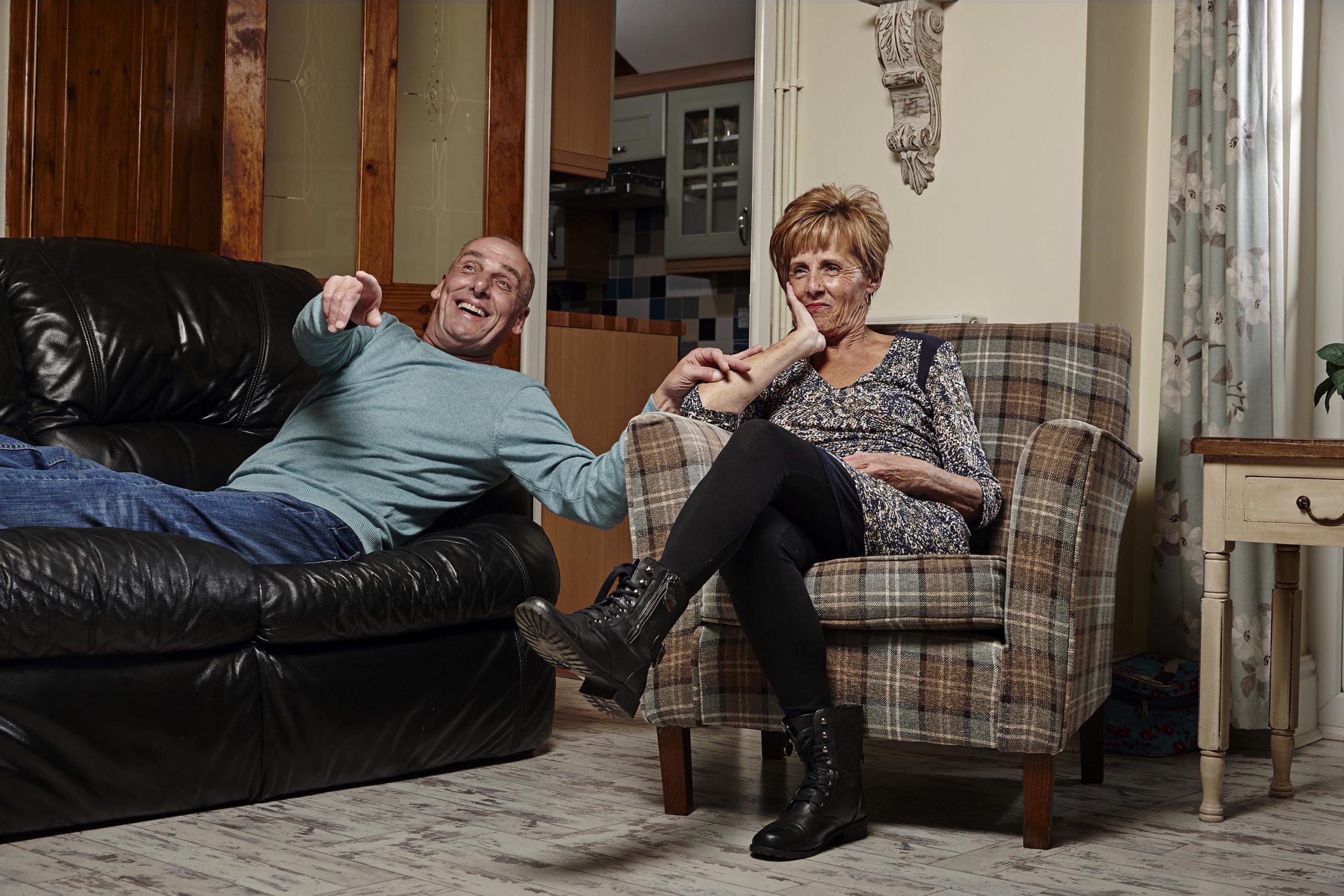 Dave and Shirley in Gogglebox